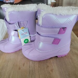 PENDING!!! Cat & Jack Purple Kids Snow Boots
